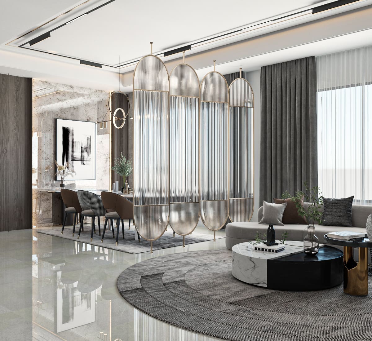 اجمل تصاميم فلل دورين مودرن 2024