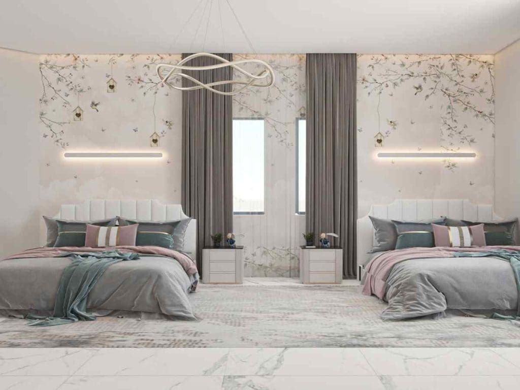 تصاميم غرف نوم بنات