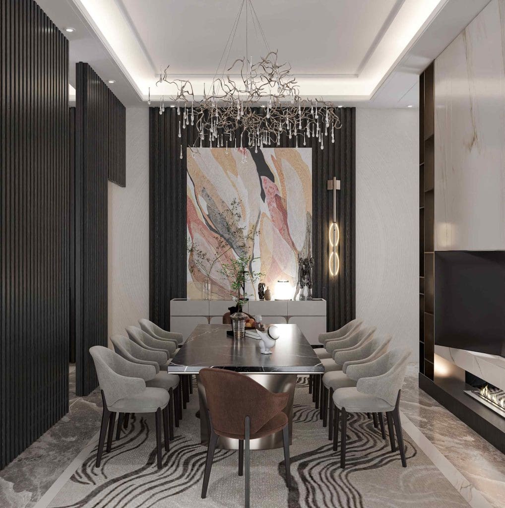 أسقف جبس بورد حديثة/ ديكورات خشبية جدارية وديكور خشب للجدران مودرن - محلات ديكور في ابوظبي