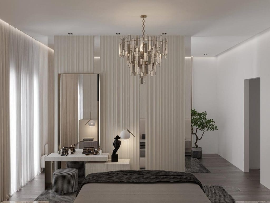 تصاميم جدران غرف نوم