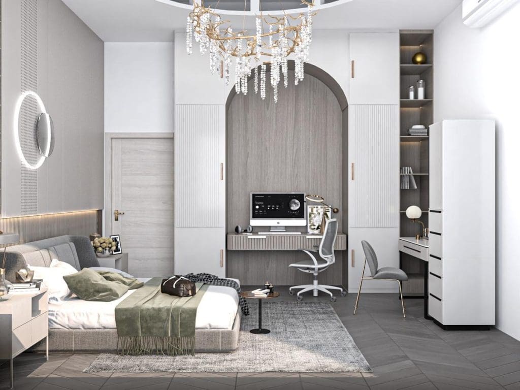 تصاميم أسقف غرف نوم مودرن