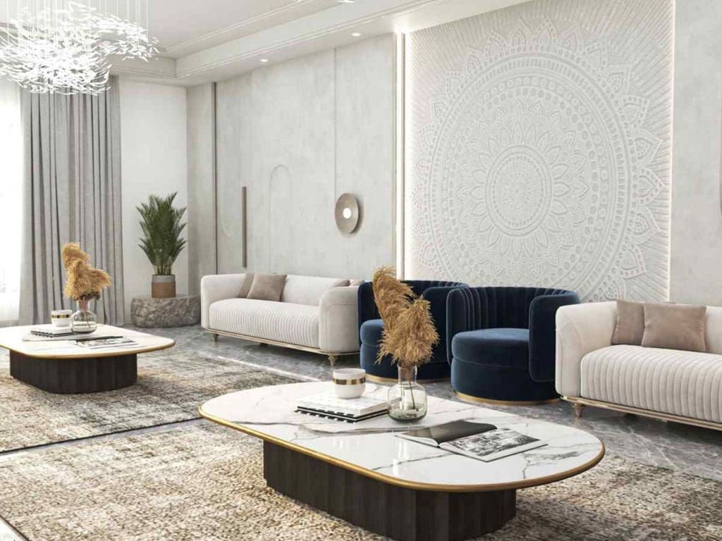 تصاميم مودرن ونيو كلاسيك - تصاميم بيوت خليجية