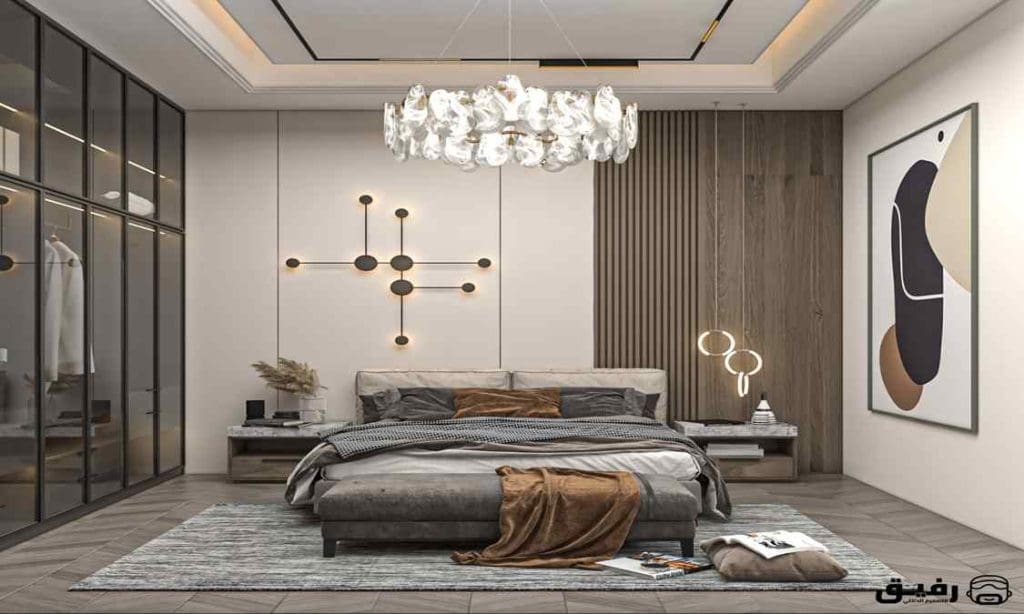 ديكورات جبس اسقف راقية غرف نوم 2024 وأجمل أشكال جبس بورد