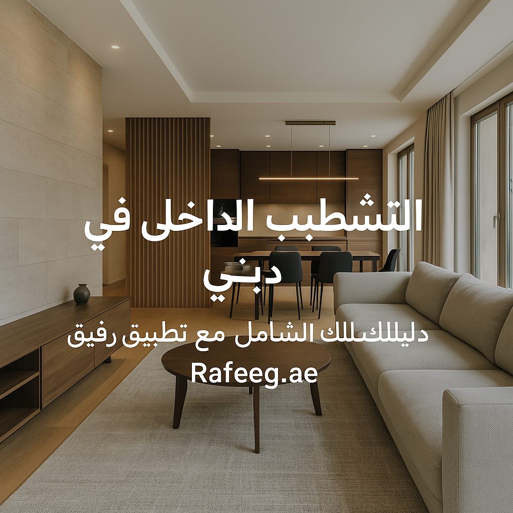 تشطيب الداخلي في دبي