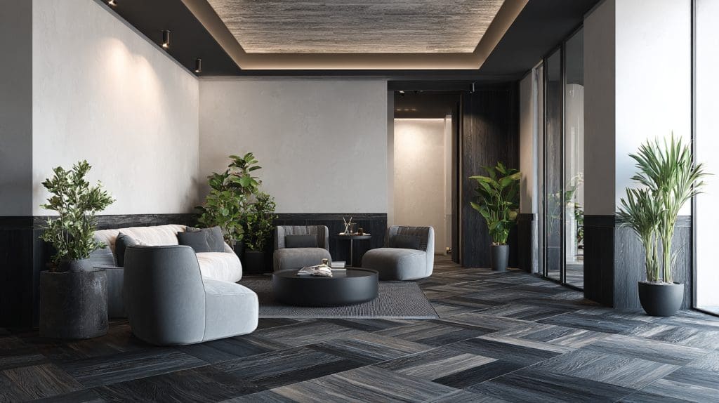 غرفة صغيرة أسود × أبيض